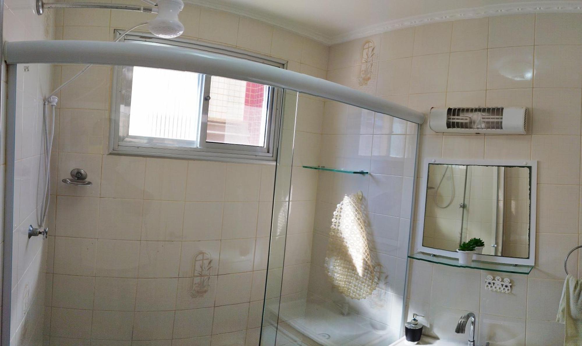 Aconchegante Apartamento Com Vista Para O Mar -Guilhermina Praia Grande  Buitenkant foto