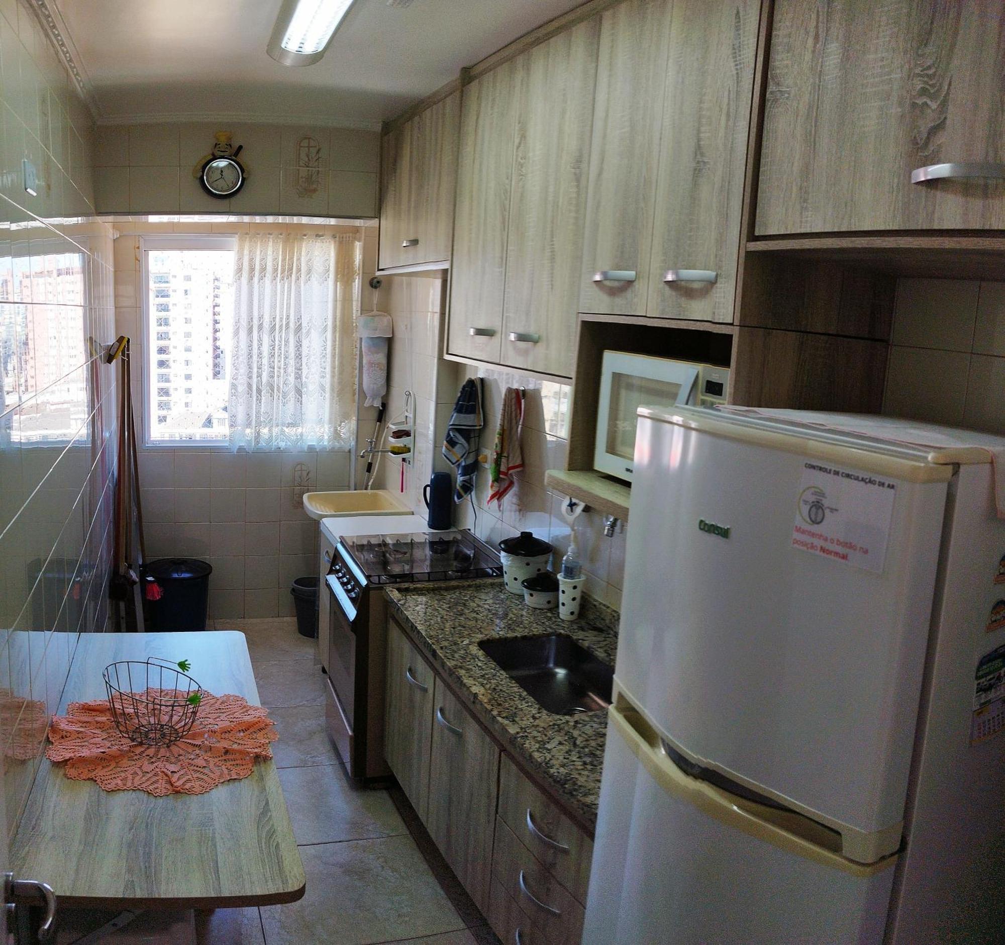 Aconchegante Apartamento Com Vista Para O Mar -Guilhermina Praia Grande  Buitenkant foto
